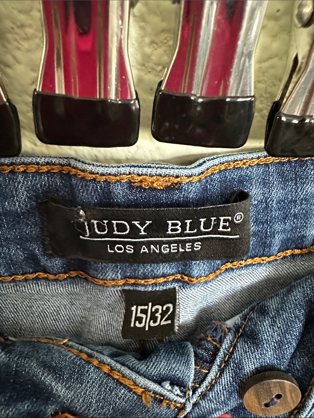 Judy blue Women's Blue Flare Jeans - Picture 2 of 4